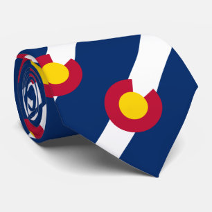 Vlag van Colorado Stropdas