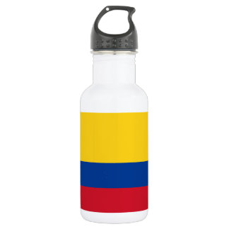 Vlag van Columbia, Republiek Colombia Waterfles
