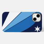 Vlag van Columbia, South Carolina Case-Mate iPhone Case (Achterkant (horizontaal))