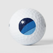Vlag van Columbia, South Carolina Golfballen (Voorkant)