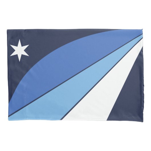 Vlag van Columbia (South Carolina) Kussensloop (Voorkant-Links)