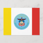 Vlag van Columbus, Ohio Briefkaart (Voorkant)