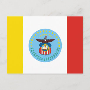 Vlag van Columbus, Ohio Briefkaart