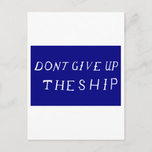 Vlag van Commodore Perry Briefkaart