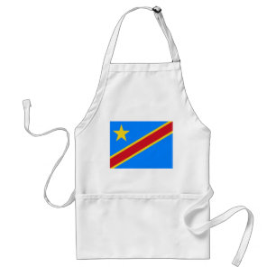 Vlag van Congo Kinshasa Standaard Schort