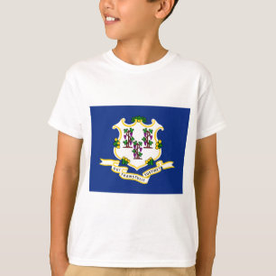 Vlag van Connecticut (VS-staat) T-shirt