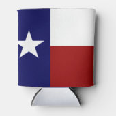 Vlag van Cool Patriotic Texas Blikjeskoeler (Voorkant)
