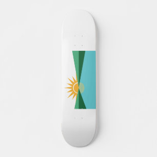 Vlag van Coral Springs, Florida Skateboard