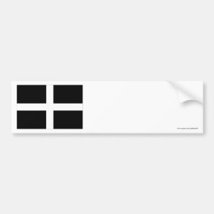 Vlag van Cornwall Bumpersticker