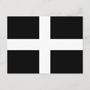 Vlag van Cornwall (Kernow) Briefkaart