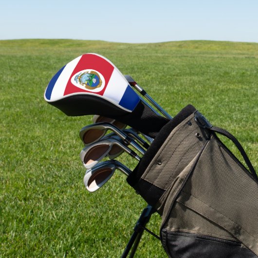 vlag van Costa Rica  Golfheadcover (Insitu)