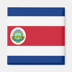vlag van Costa Rica Magneet