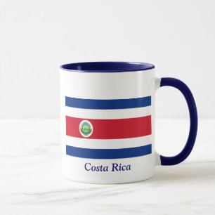 vlag van Costa Rica Mok