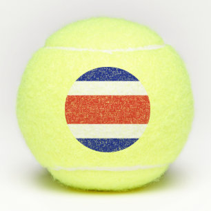 Vlag van Costa Rica Tennisballen