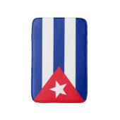Vlag van Cuba Badmat (Voorkant Verticaal)