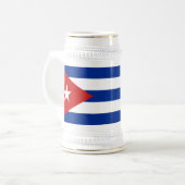 Vlag van Cuba Bierpul (Voorkant links)