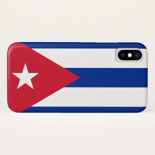 Vlag van Cuba Case-Mate iPhone Case (Achterkant (horizontaal))
