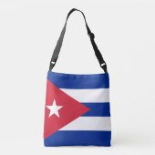 Vlag van Cuba Crossbody Tas (Achterkant)