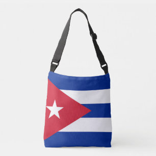 Vlag van Cuba Crossbody Tas