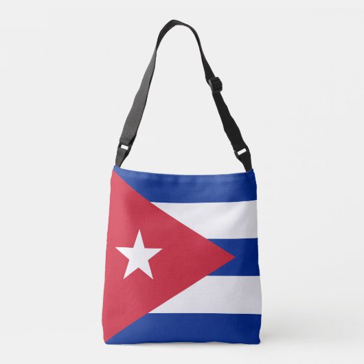 Vlag van Cuba Crossbody Tas (Achterkant)