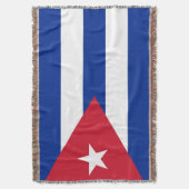 Vlag van Cuba Deken (Voorkant Verticaal)