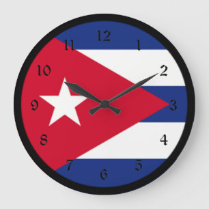 Vlag van Cuba Grote Klok