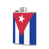Vlag van Cuba Heupfles (Links)