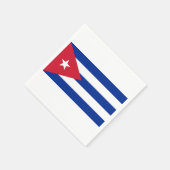 Vlag van Cuba Servet (Hoek)