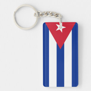 Vlag van Cuba Sleutelhanger