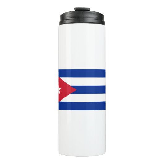 Vlag van Cuba Thermosbeker (Voorkant)