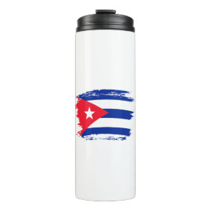 Vlag van Cuba Thermosbeker