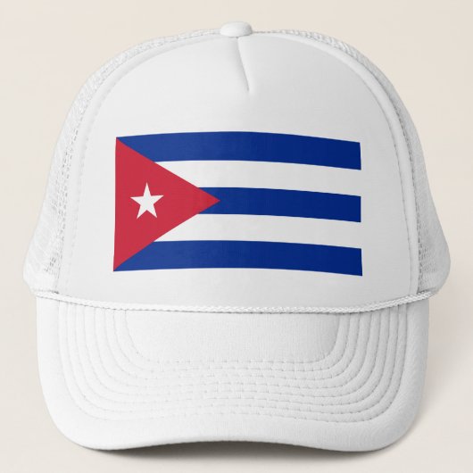 Vlag van Cuba Trucker Pet (Voorkant)