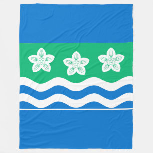Vlag van Cumberland Fleece Blanket Deken