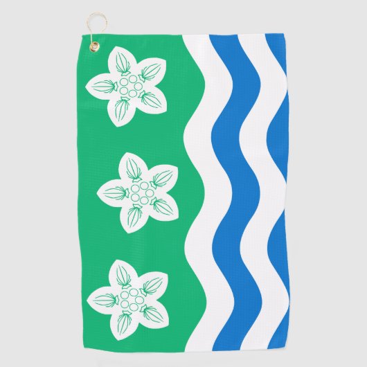 Vlag van Cumberland Golfhanddoek (Voorkant)