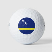 vlag van Curaçao Golfballen (Voorkant)