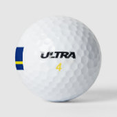Vlag van Curaçao Golfballen (Logo)