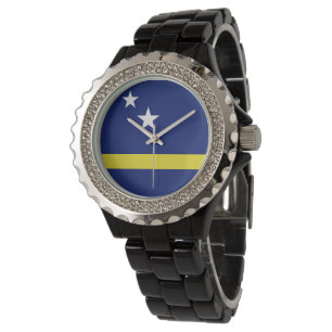 vlag van Curaçao Horloge