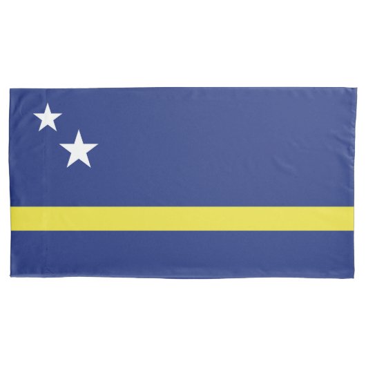vlag van Curaçao Kussensloop (Voorkant)