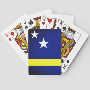 Vlag van Curaçao Pokerkaarten