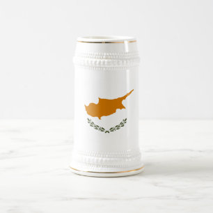 Vlag van Cyprus Bierpul