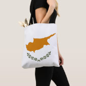 Vlag van Cyprus Draagtas (Dichtbij)