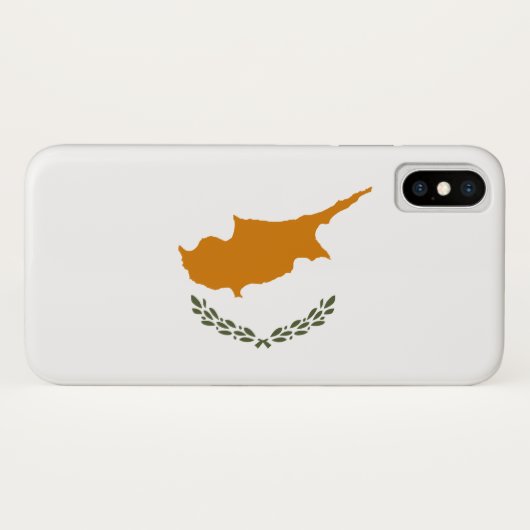 Vlag van Cyprus (Grieks-Cypriotisch) Case-Mate iPhone Case (Achterkant (horizontaal))