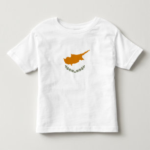 Vlag van Cyprus Kinder Shirts