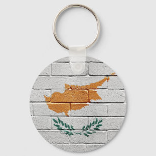 Vlag van Cyprus Sleutelhanger