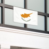 Vlag van Cyprus Spandoek (Buitenkant Gebouw)