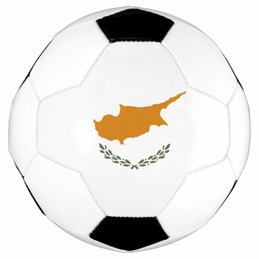 Vlag van Cyprus Voetbal (Voorkant)