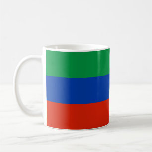 Vlag van Dagestan Koffiemok