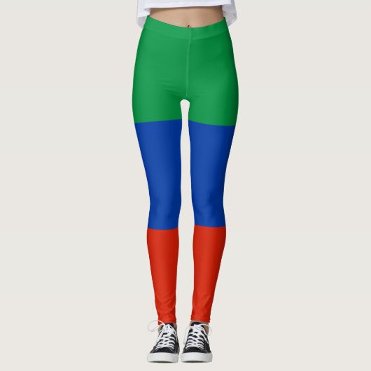 Vlag van Dagestan Leggings (Voorkant)