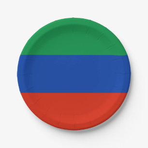 Vlag van Dagestan Papieren Bordje