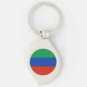 Vlag van Dagestan Sleutelhanger